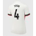 Chelsea Tosin Adarabioyo #4 Borte Drakt Dame 2025-26 Kortermet
